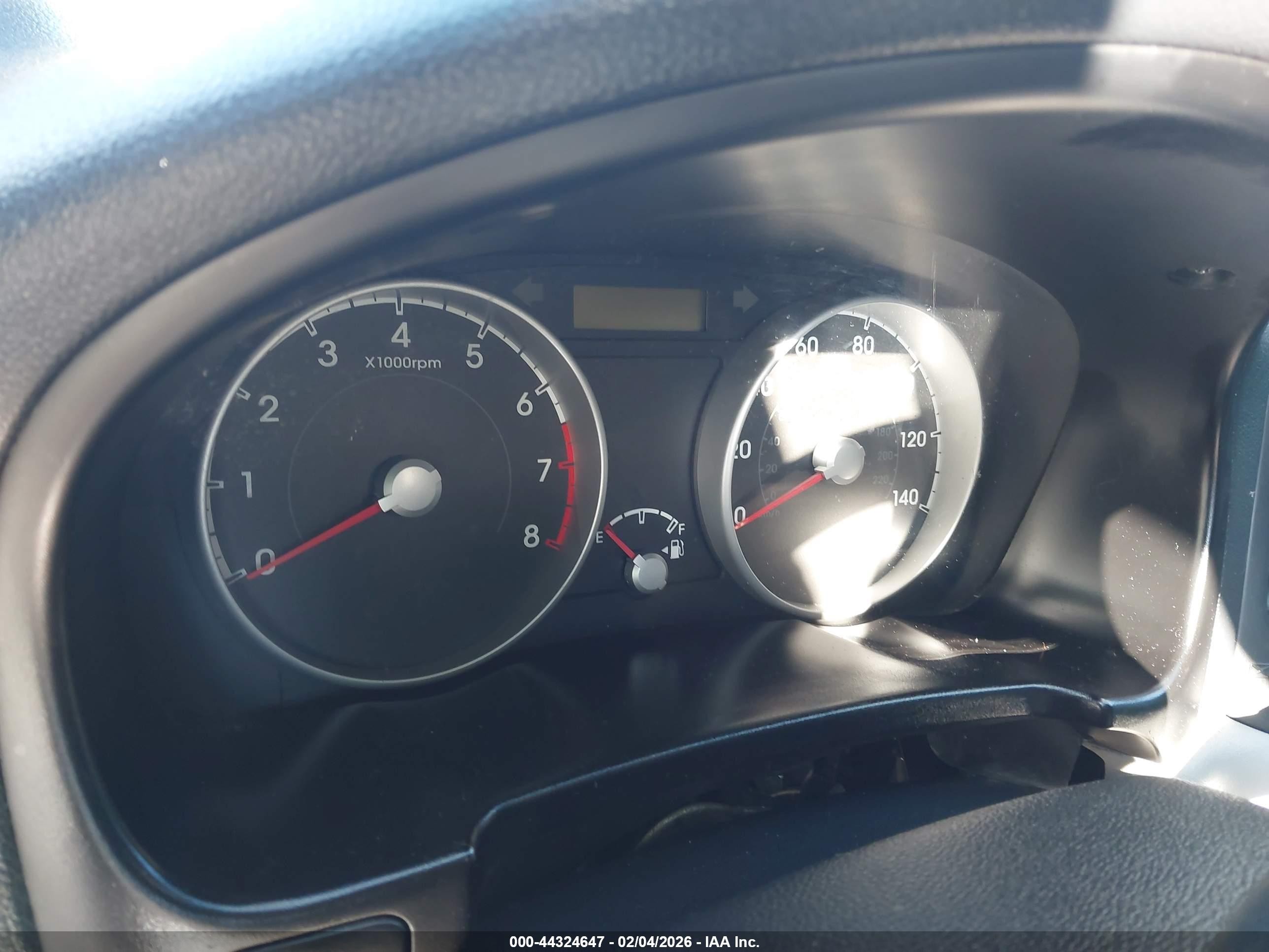2011 Hyundai Accent Gs Синий vin: KMHCM3AC5BU200519