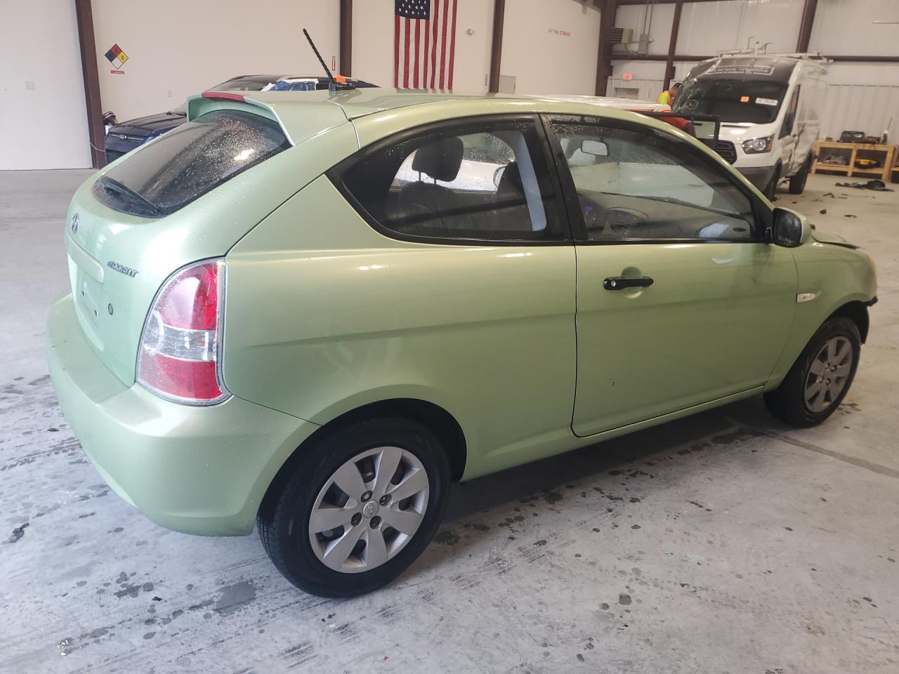 2010 Hyundai Accent Gs Green vin: KMHCM3AC6AU150406