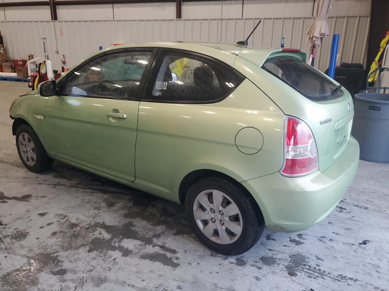 2010 Hyundai Accent Gs Green vin: KMHCM3AC6AU150406