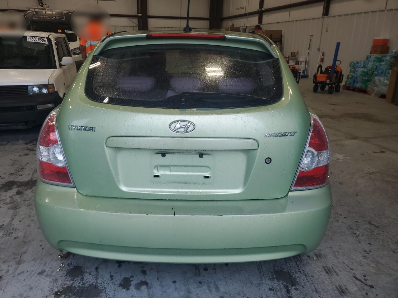 2010 Hyundai Accent Gs Green vin: KMHCM3AC6AU150406