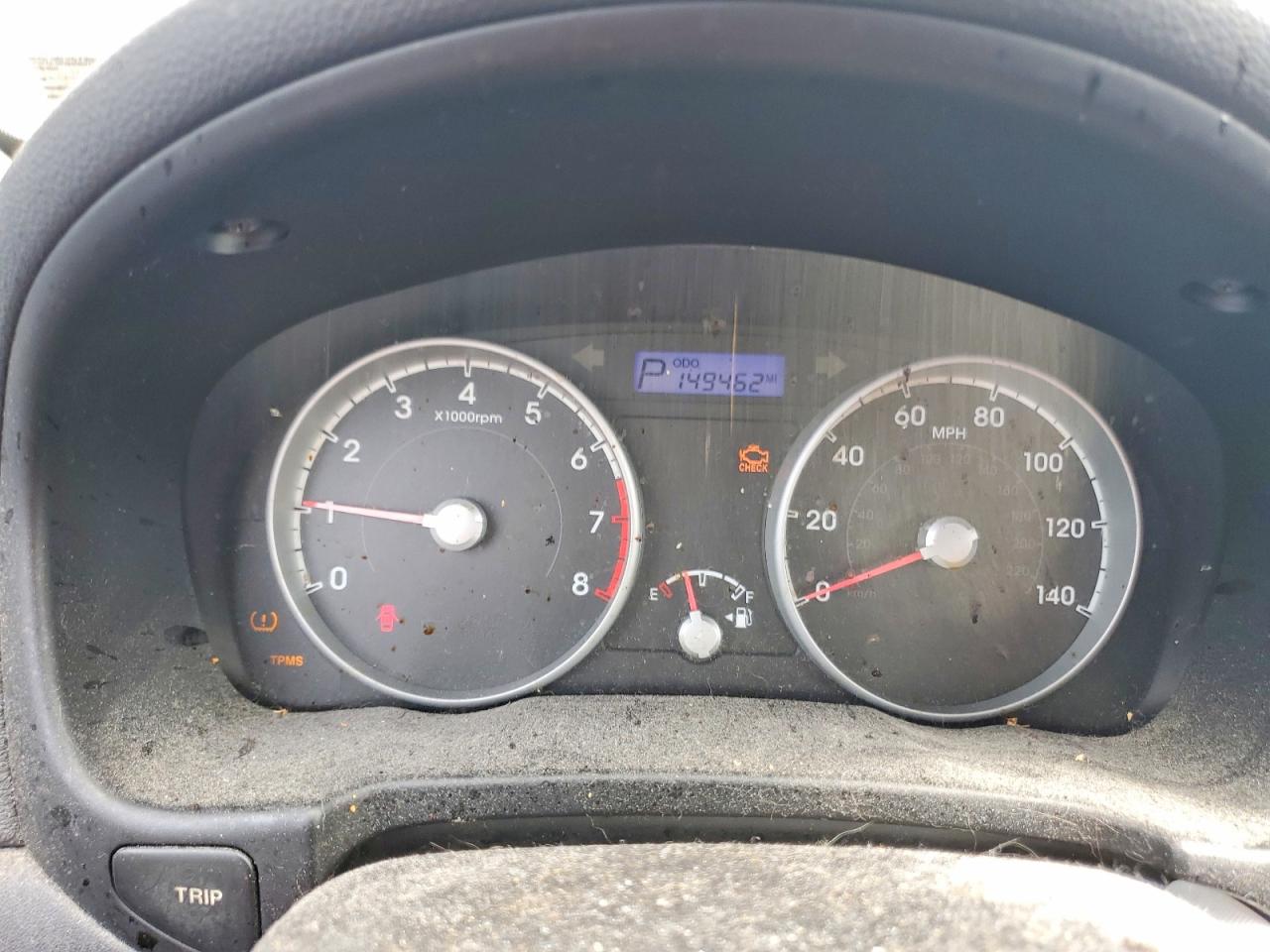 2010 Hyundai Accent Gs Blue vin: KMHCM3AC6AU161230