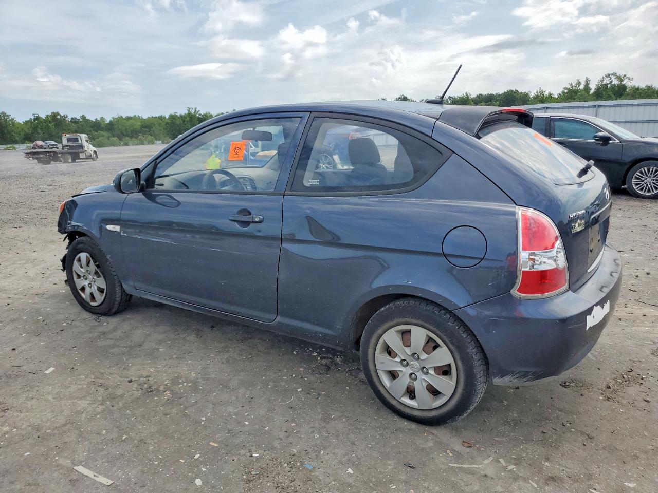 2010 Hyundai Accent Gs Blue vin: KMHCM3AC6AU161230