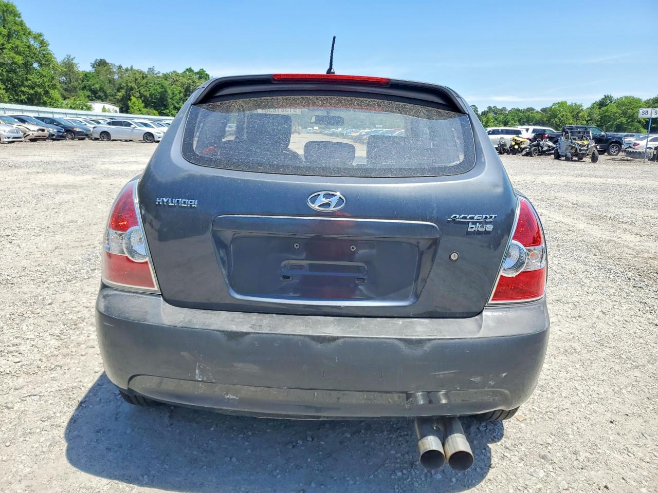 2010 Hyundai Accent Blue Синий vin: KMHCM3AC6AU165794