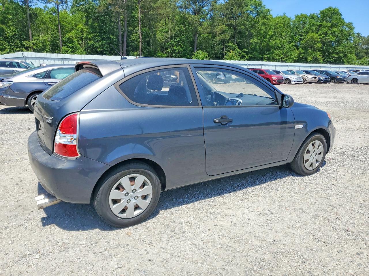 2010 Hyundai Accent Blue Синий vin: KMHCM3AC6AU165794