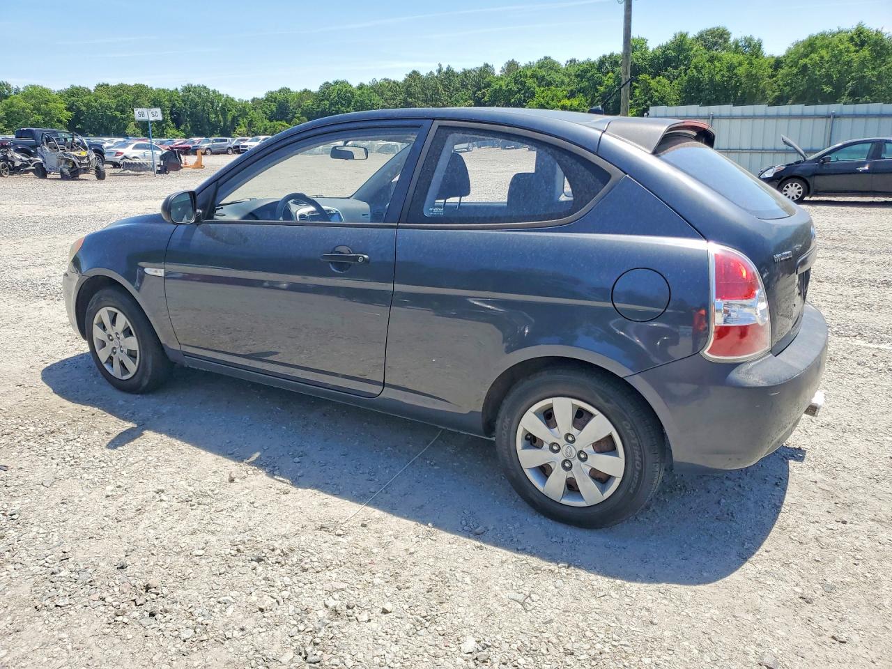 2010 Hyundai Accent Blue Синий vin: KMHCM3AC6AU165794