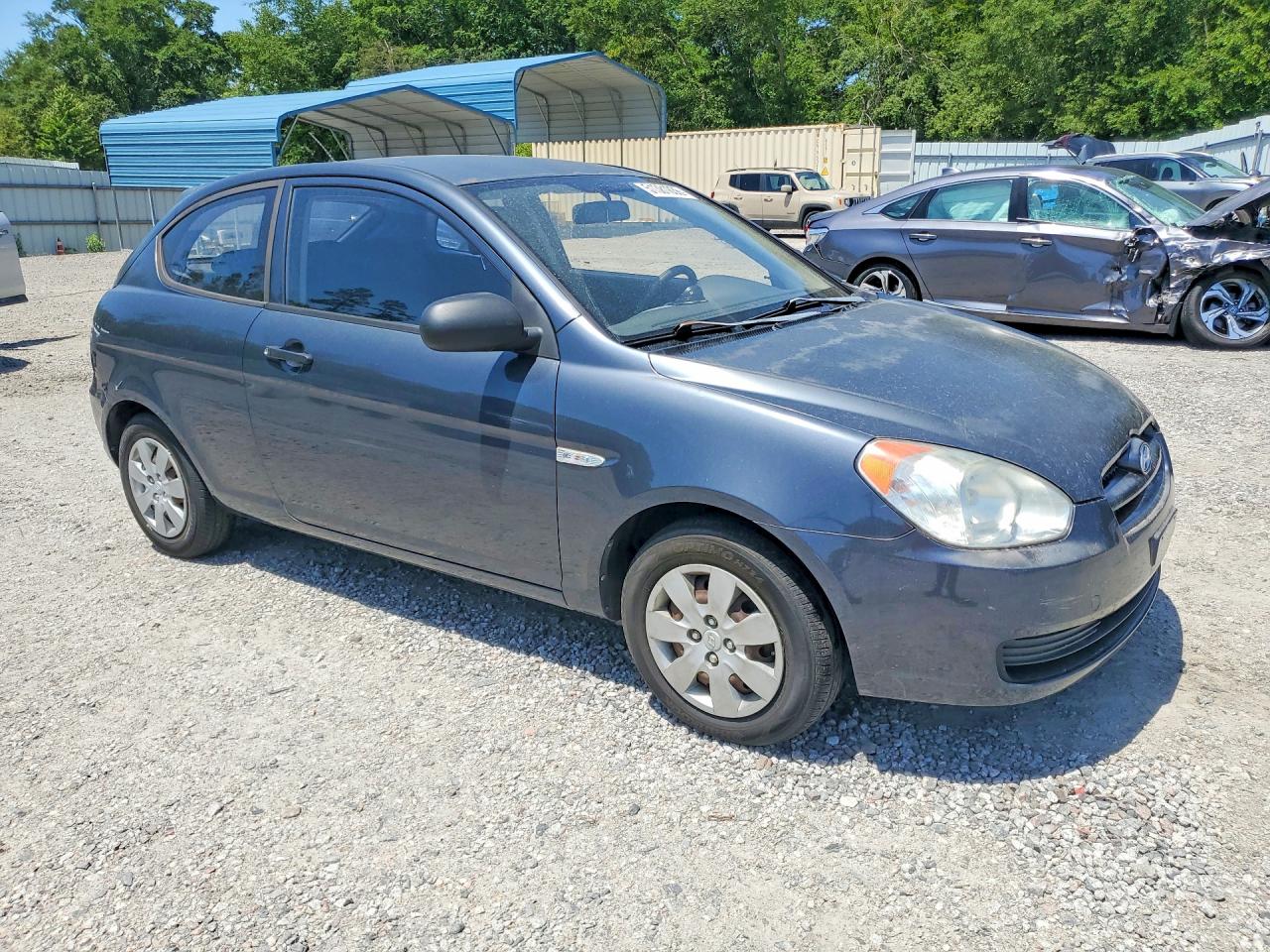 2010 Hyundai Accent Blue Синий vin: KMHCM3AC6AU165794