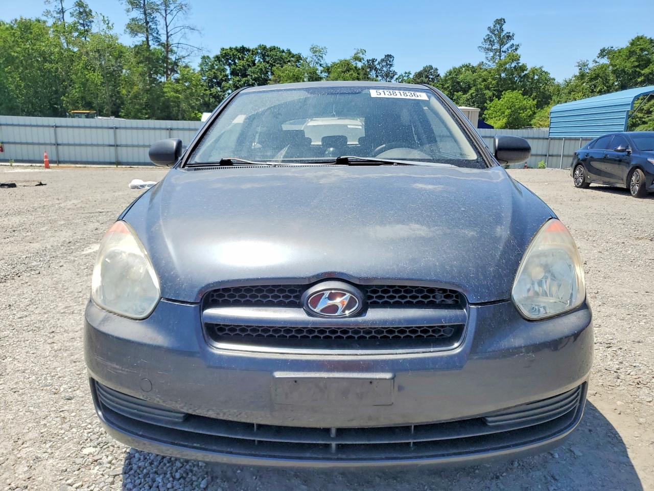 2010 Hyundai Accent Blue Синий vin: KMHCM3AC6AU165794