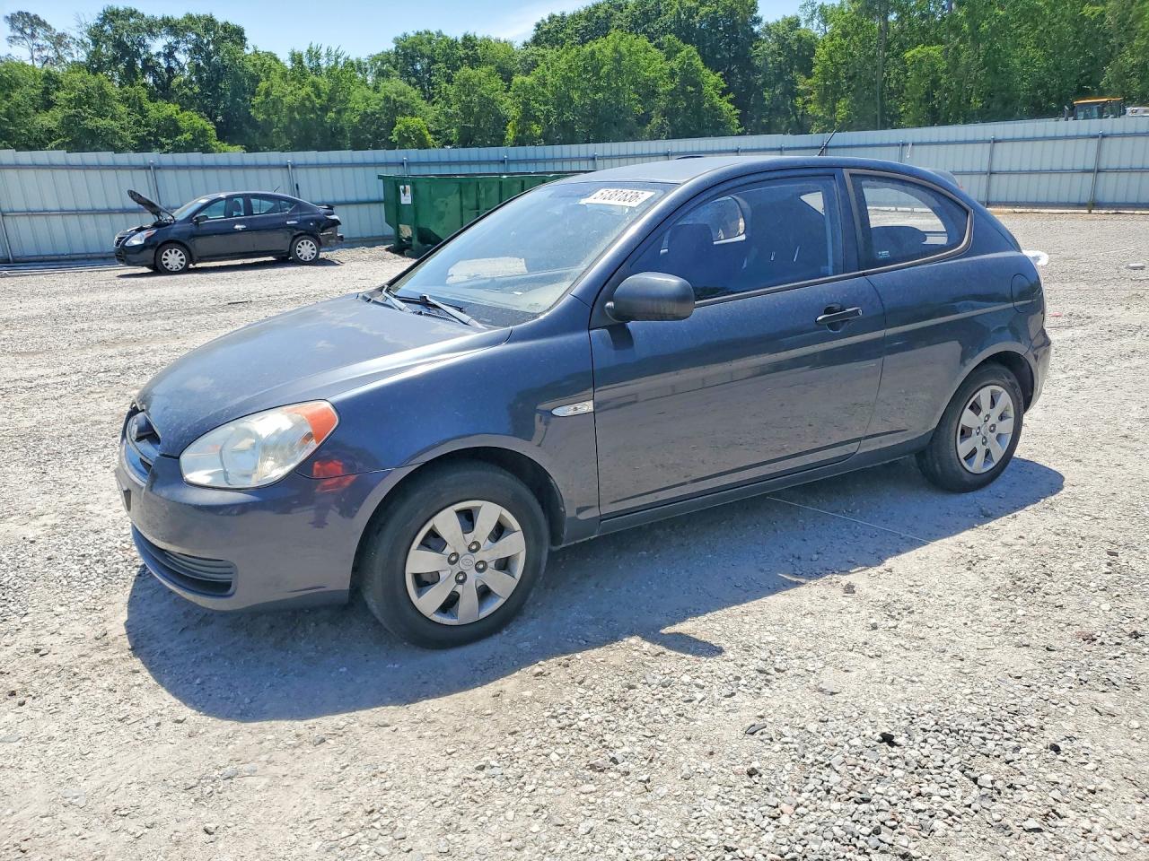 2010 Hyundai Accent Blue Синий vin: KMHCM3AC6AU165794