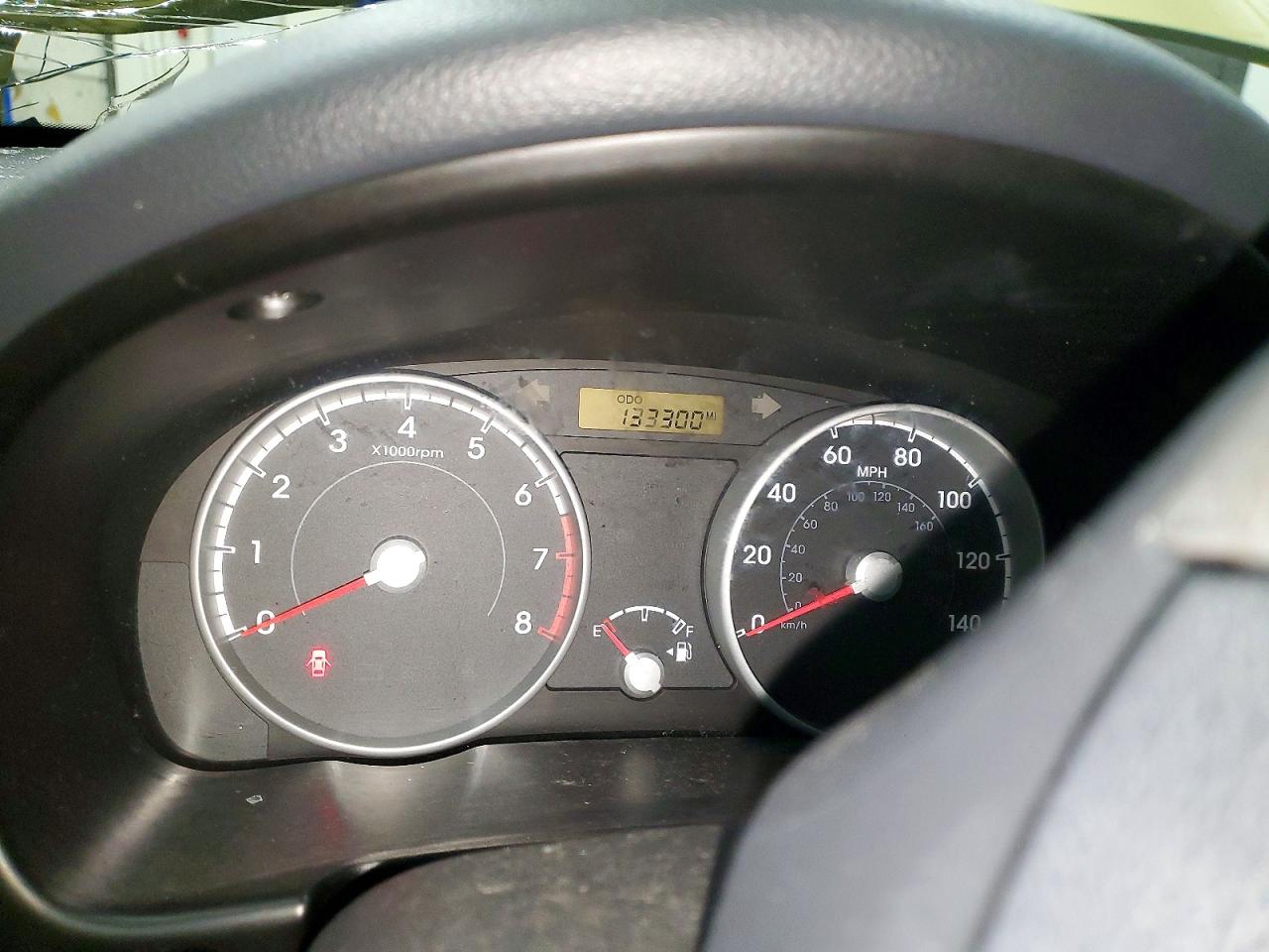 2010 Hyundai Accent Blue Yellow vin: KMHCM3AC6AU181901