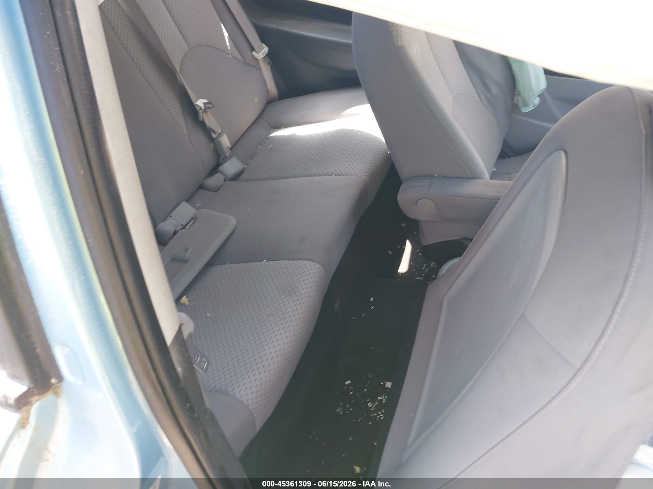 2010 Hyundai Accent Gs Blue vin: KMHCM3AC7AU161351