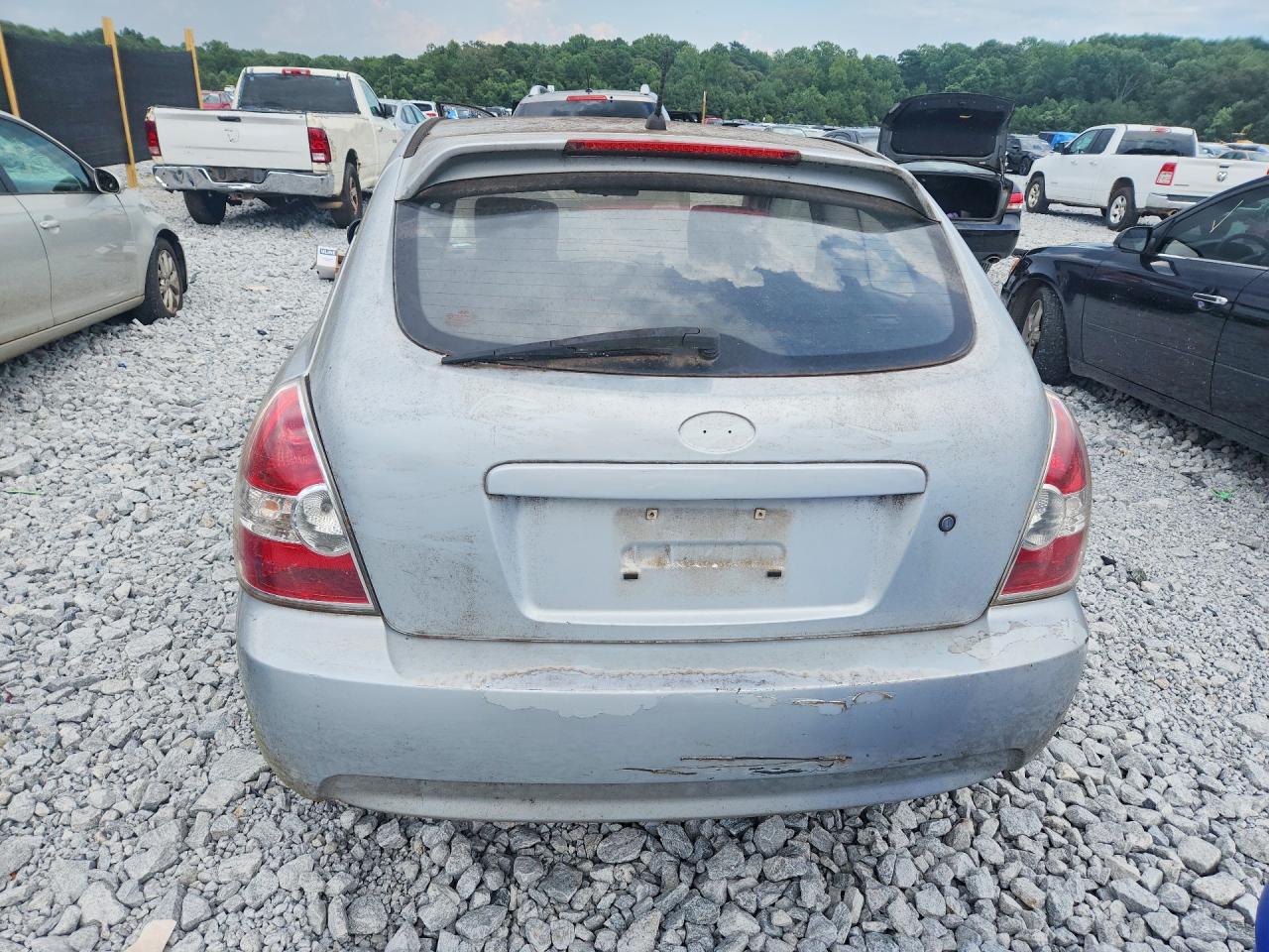 2010 Hyundai Accent Gs Gray vin: KMHCM3AC7AU184998