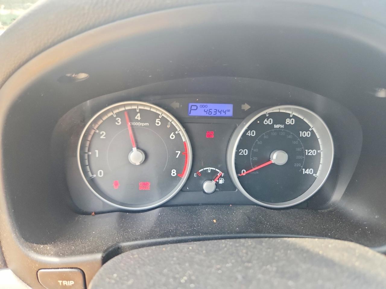 2011 Hyundai Accent Gl White vin: KMHCM3AC7BU199907