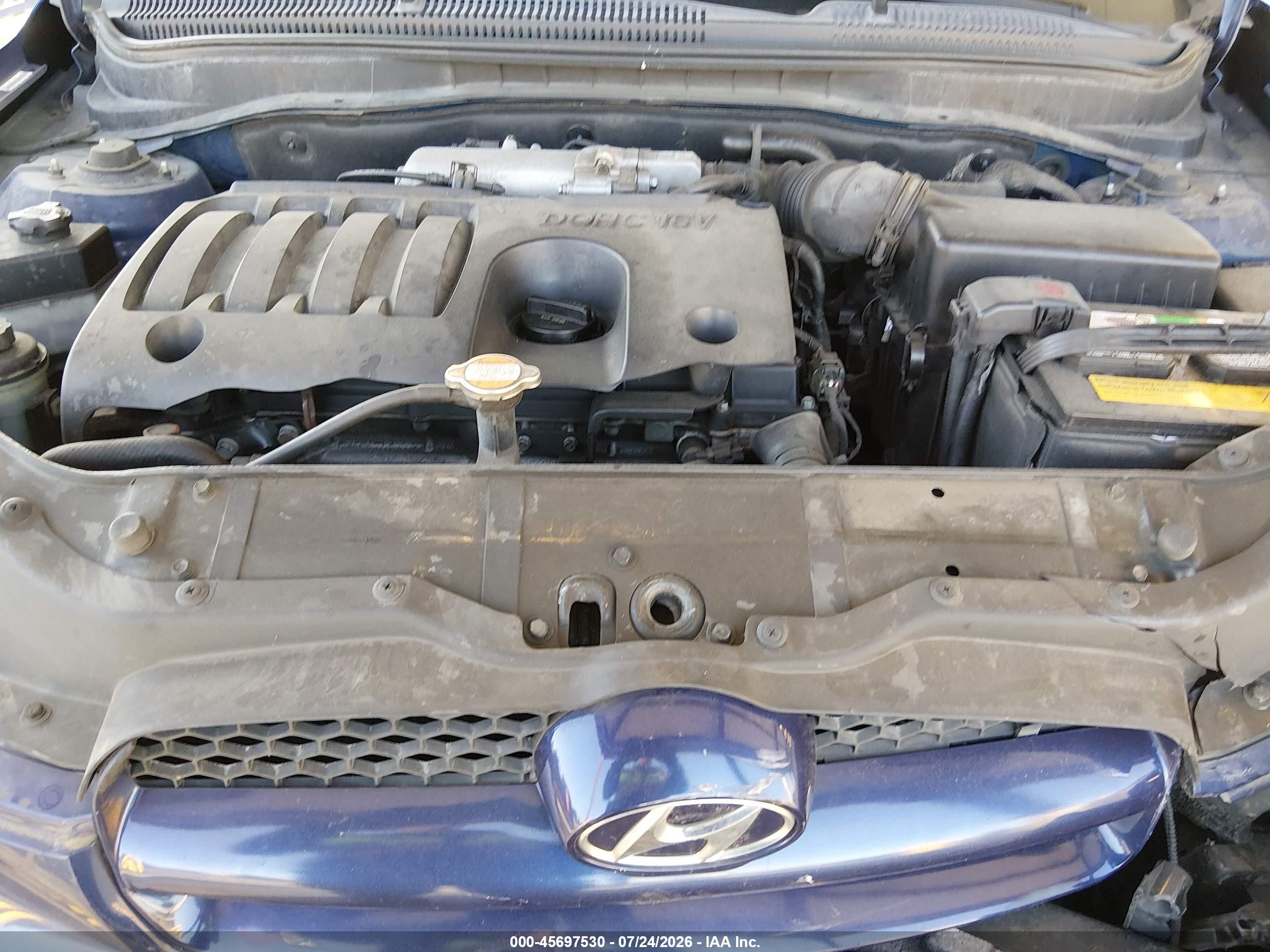 2011 Hyundai Accent Gl Blue vin: KMHCM3AC7BU200666