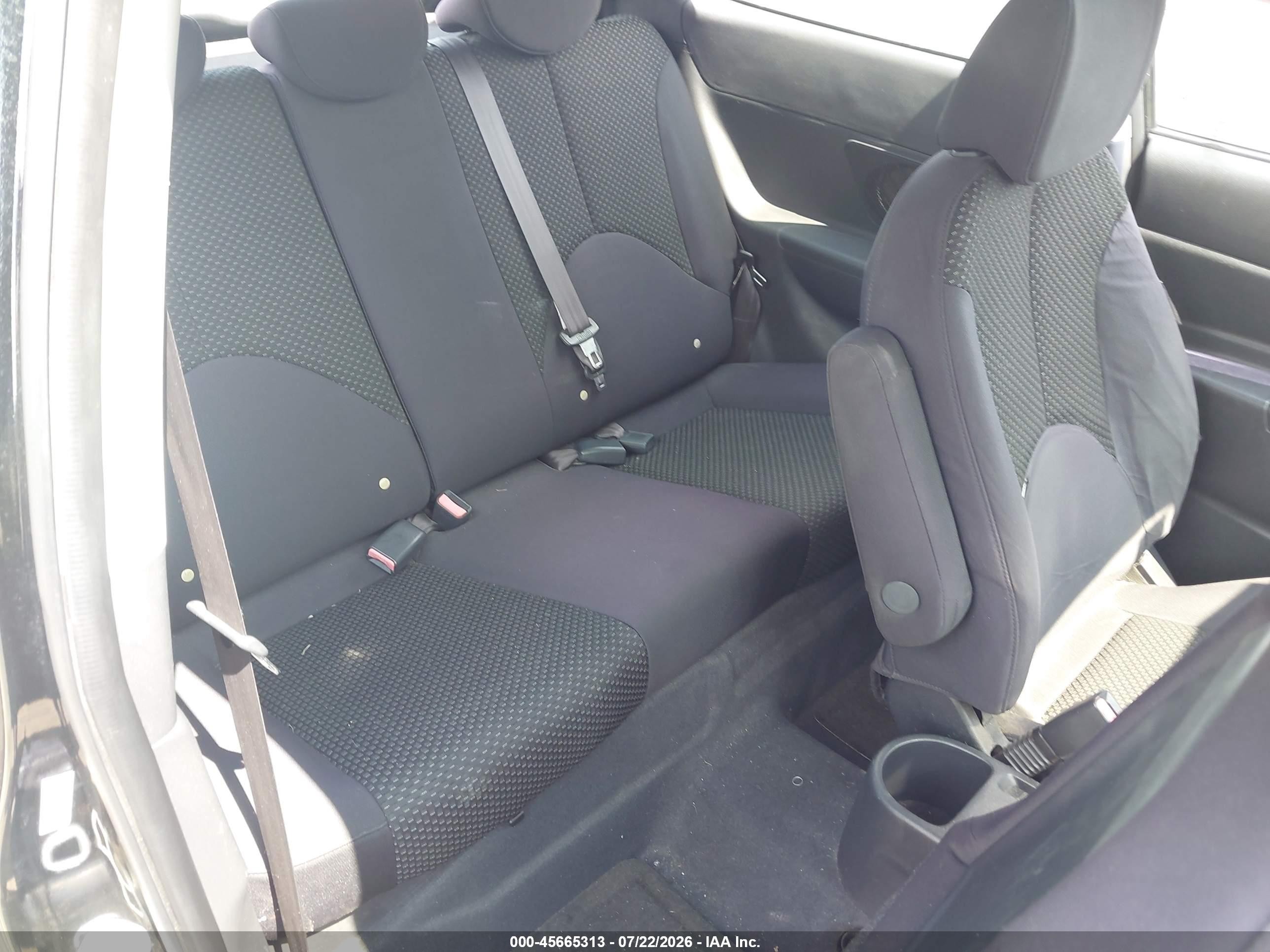 2010 Hyundai Accent Gs Black vin: KMHCM3AC8AU149466