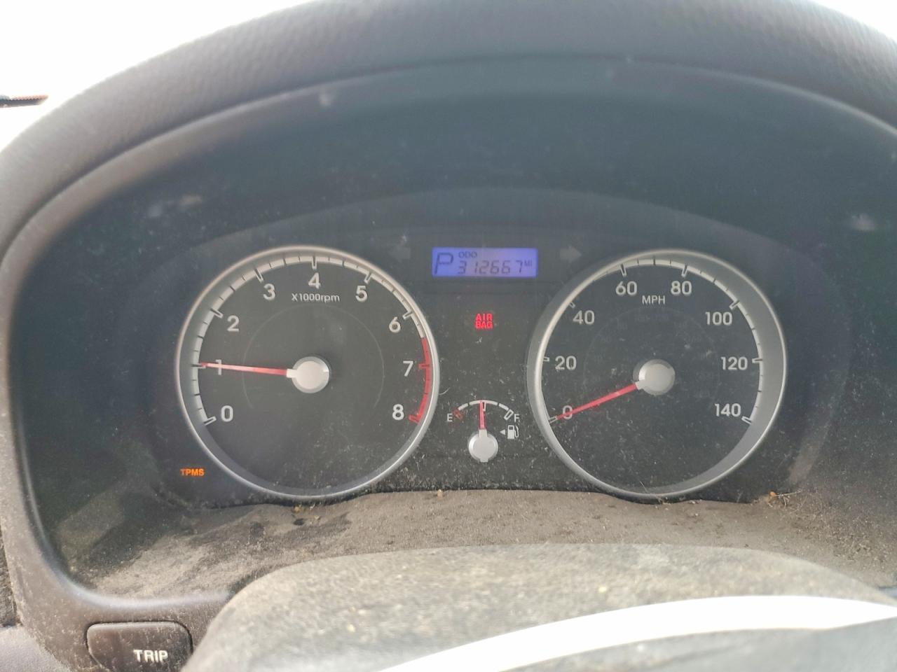 2010 Hyundai Accent Gs Оранжевый vin: KMHCM3AC8AU161875