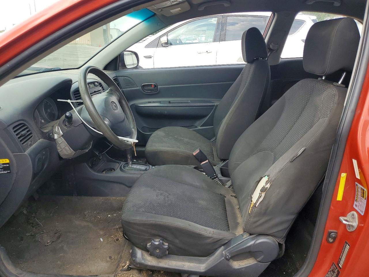 2010 Hyundai Accent Gs Оранжевый vin: KMHCM3AC8AU161875