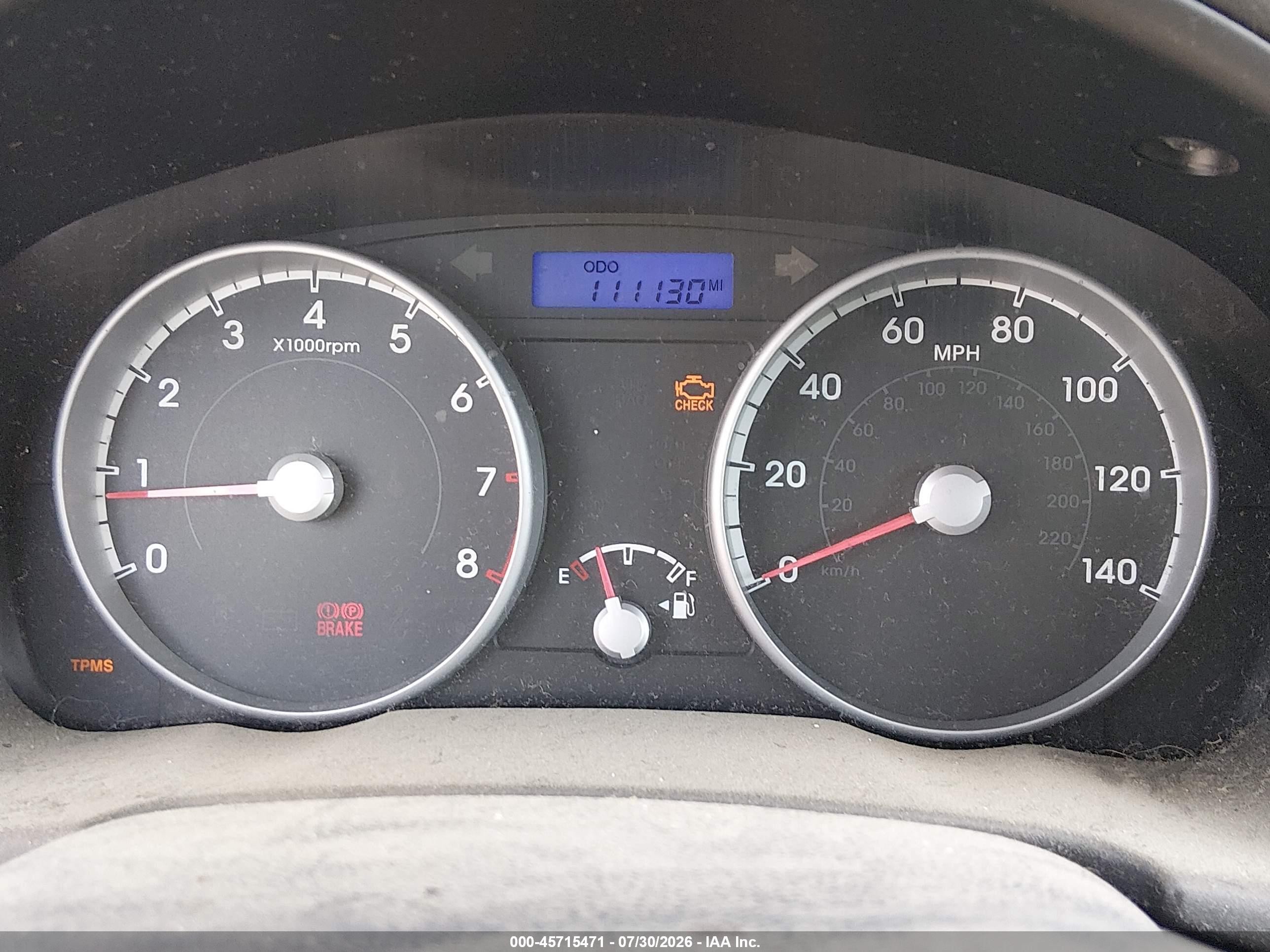 2010 Hyundai Accent Gs Blue vin: KMHCM3AC8AU162704