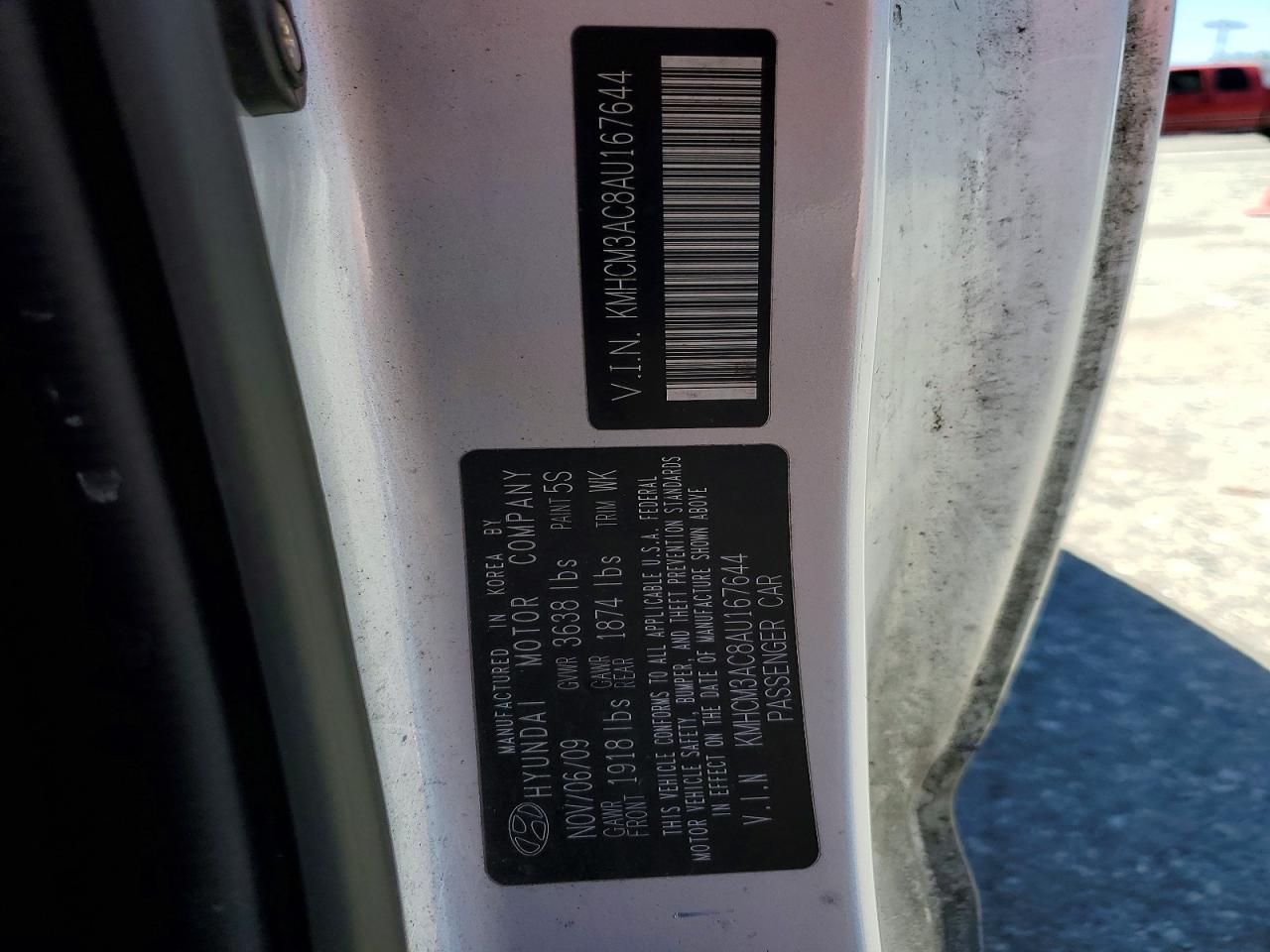 2010 Hyundai Accent Gs Silver vin: KMHCM3AC8AU167644
