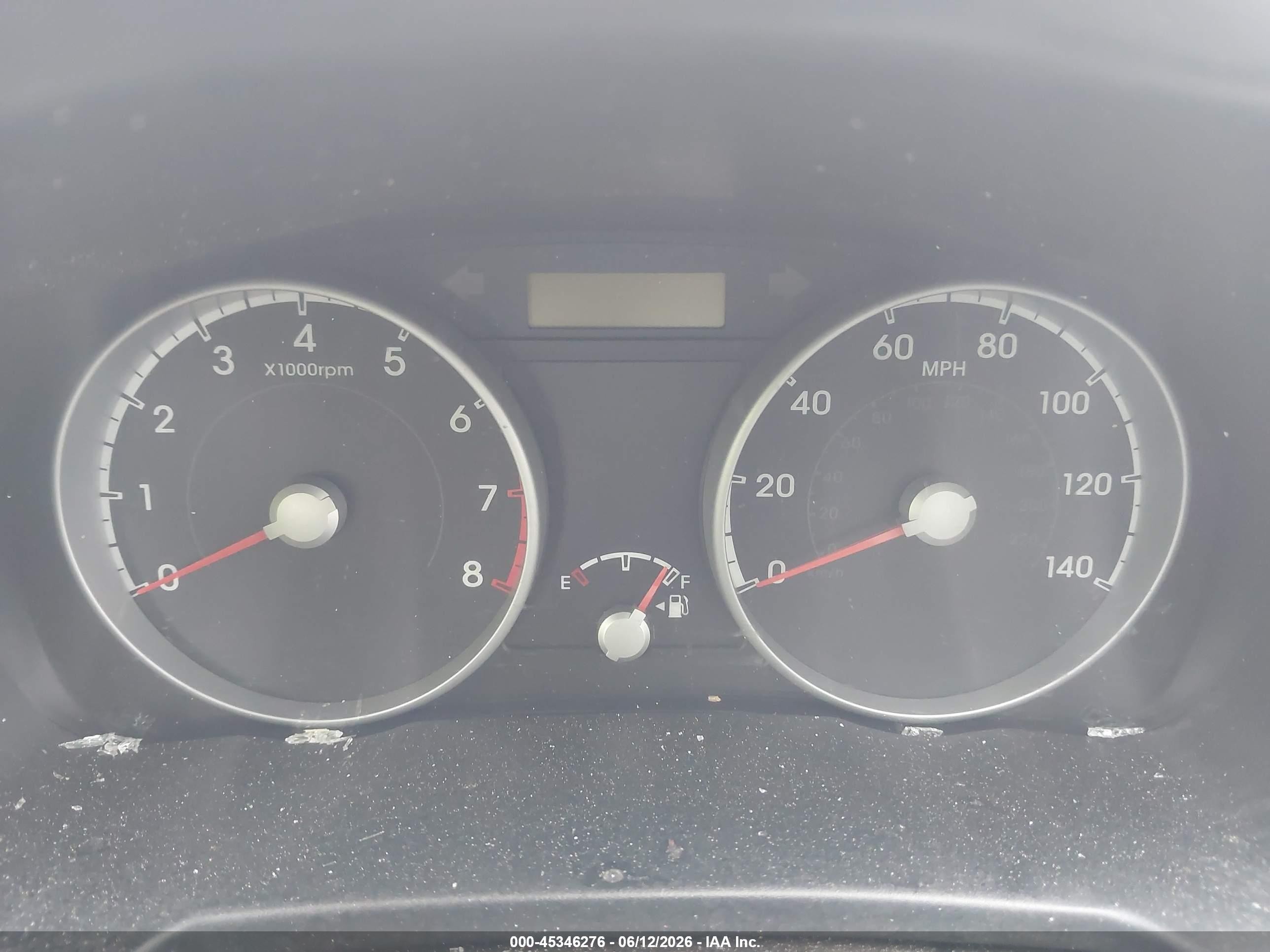 2010 Hyundai Accent Gs White vin: KMHCM3AC8AU174366
