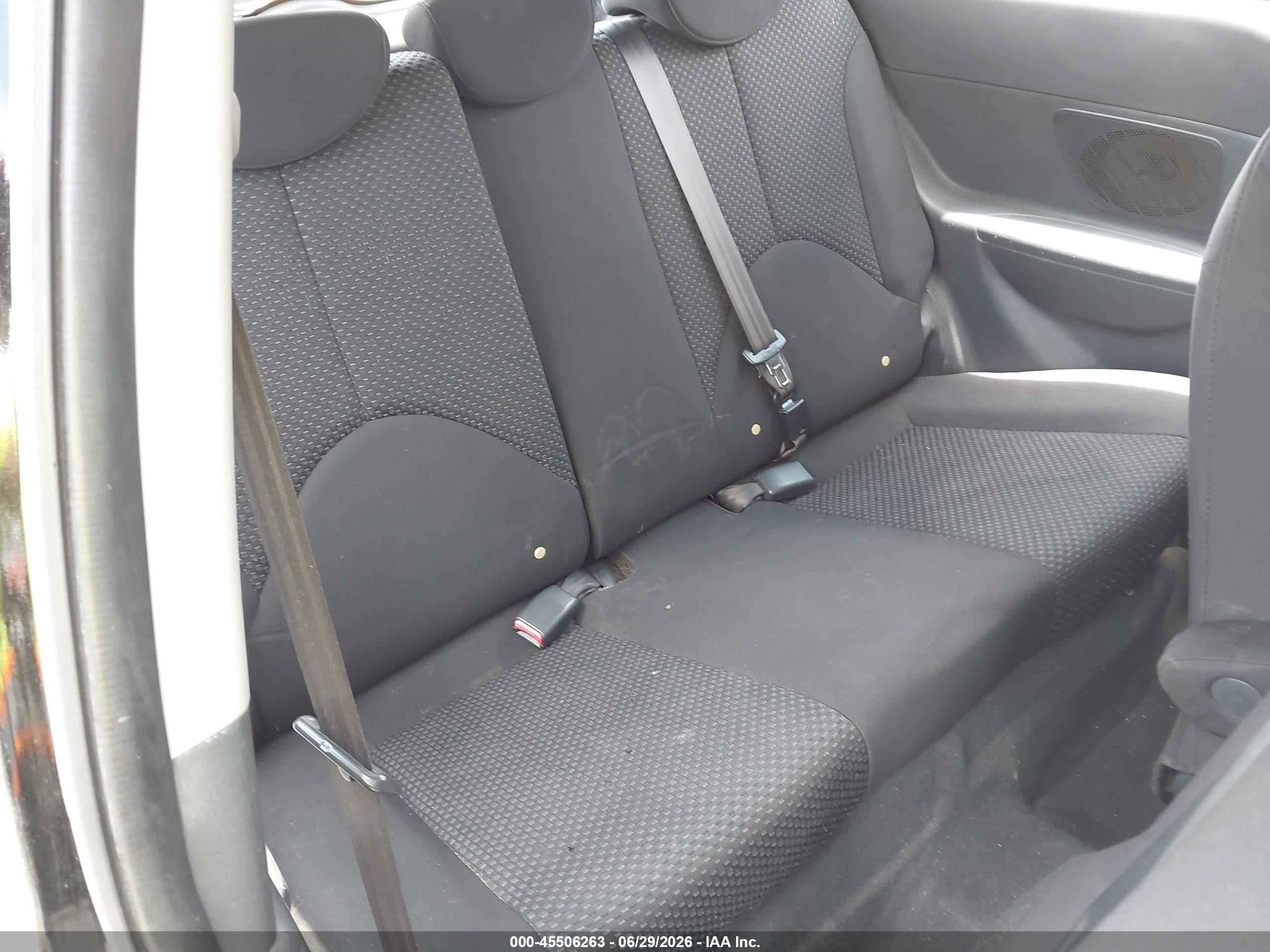 2011 Hyundai Accent Gs Black vin: KMHCM3AC8BU187524