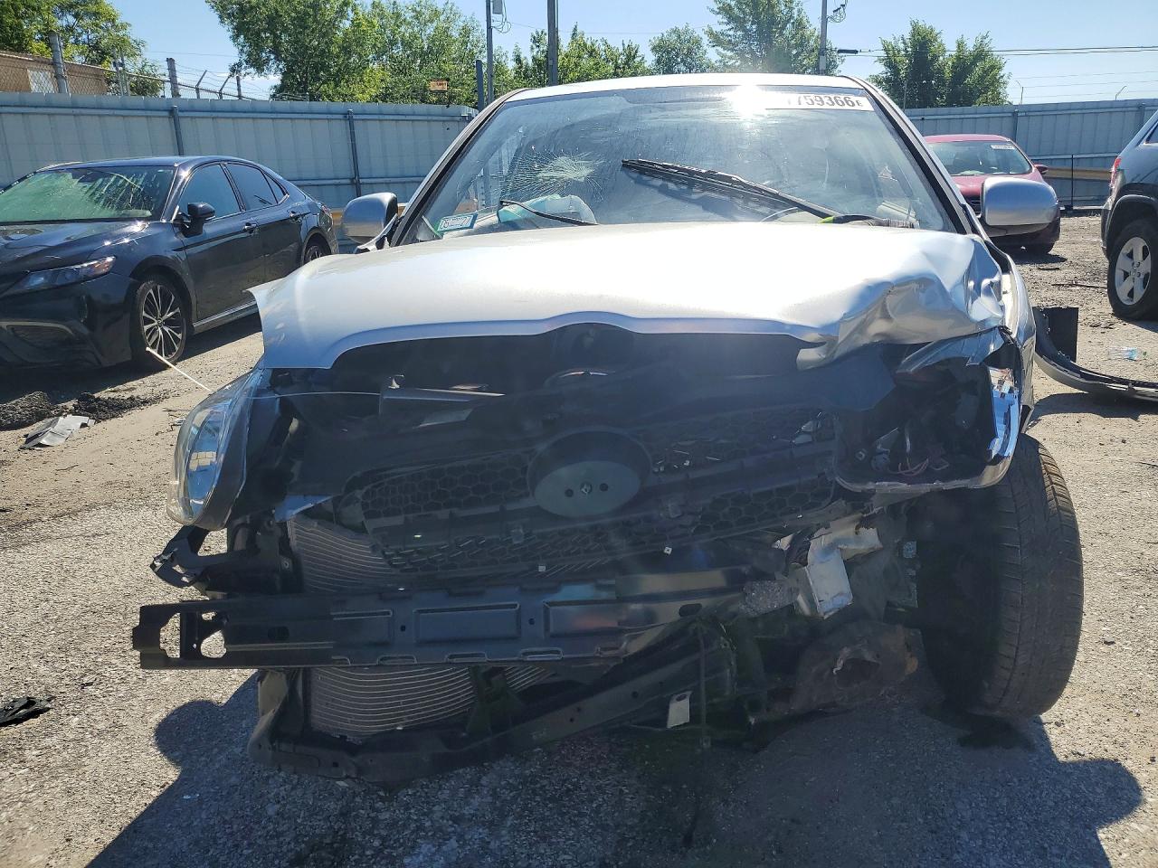 2010 Hyundai Accent Gs Gray vin: KMHCM3AC9AU169032