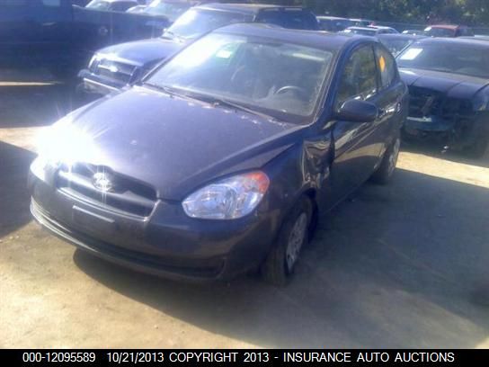 2010 Hyundai Accent Gs 3-door vin: KMHCM3ACXAU151297