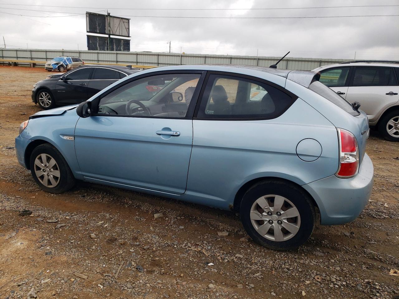 2010 Hyundai Accent Gs Синий vin: KMHCM3ACXAU162297