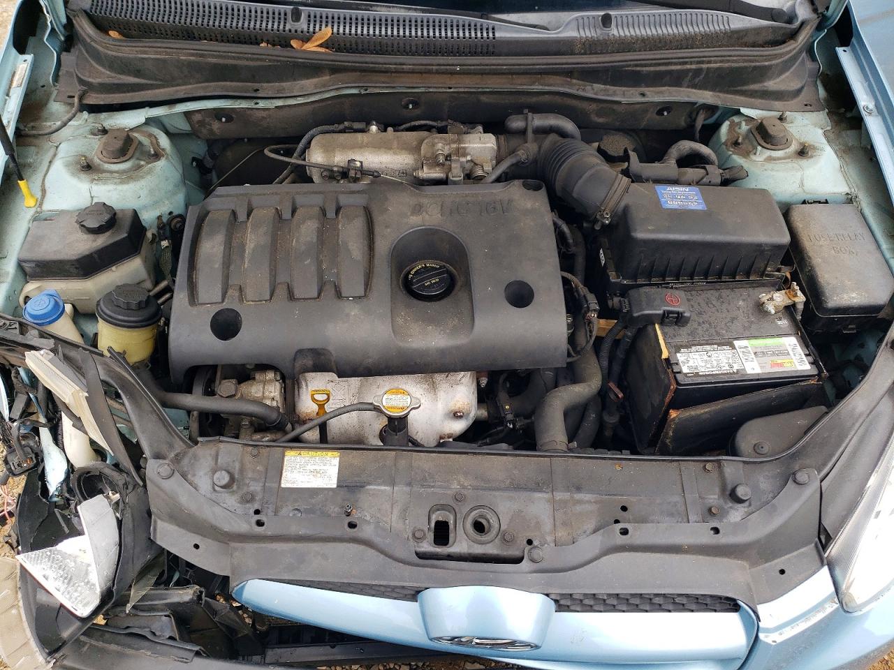 2010 Hyundai Accent Gs Синий vin: KMHCM3ACXAU162297