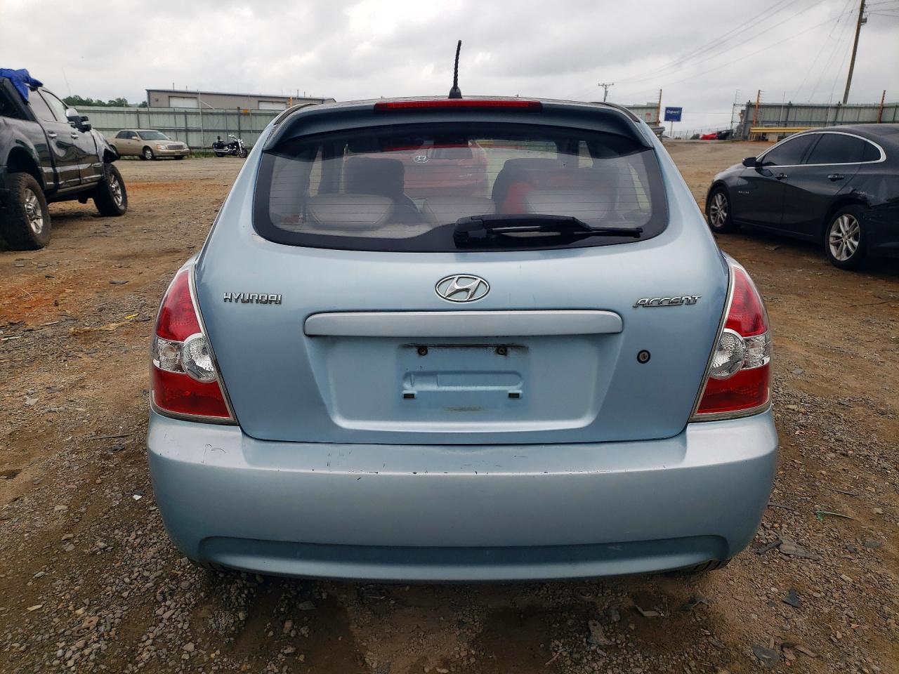 2010 Hyundai Accent Gs Синий vin: KMHCM3ACXAU162297