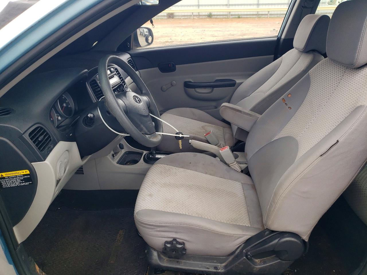 2010 Hyundai Accent Gs Синий vin: KMHCM3ACXAU162297