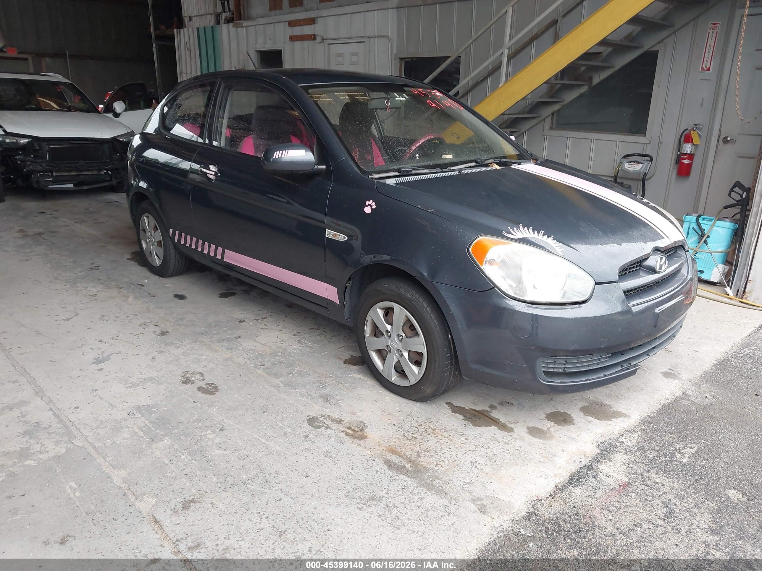 2010 Hyundai Accent Gs Gray vin: KMHCM3ACXAU175812
