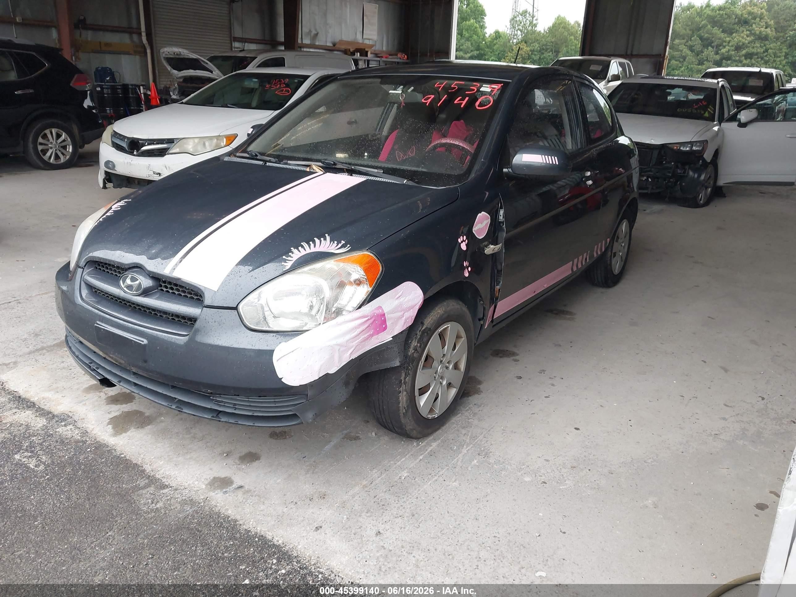 2010 Hyundai Accent Gs Gray vin: KMHCM3ACXAU175812