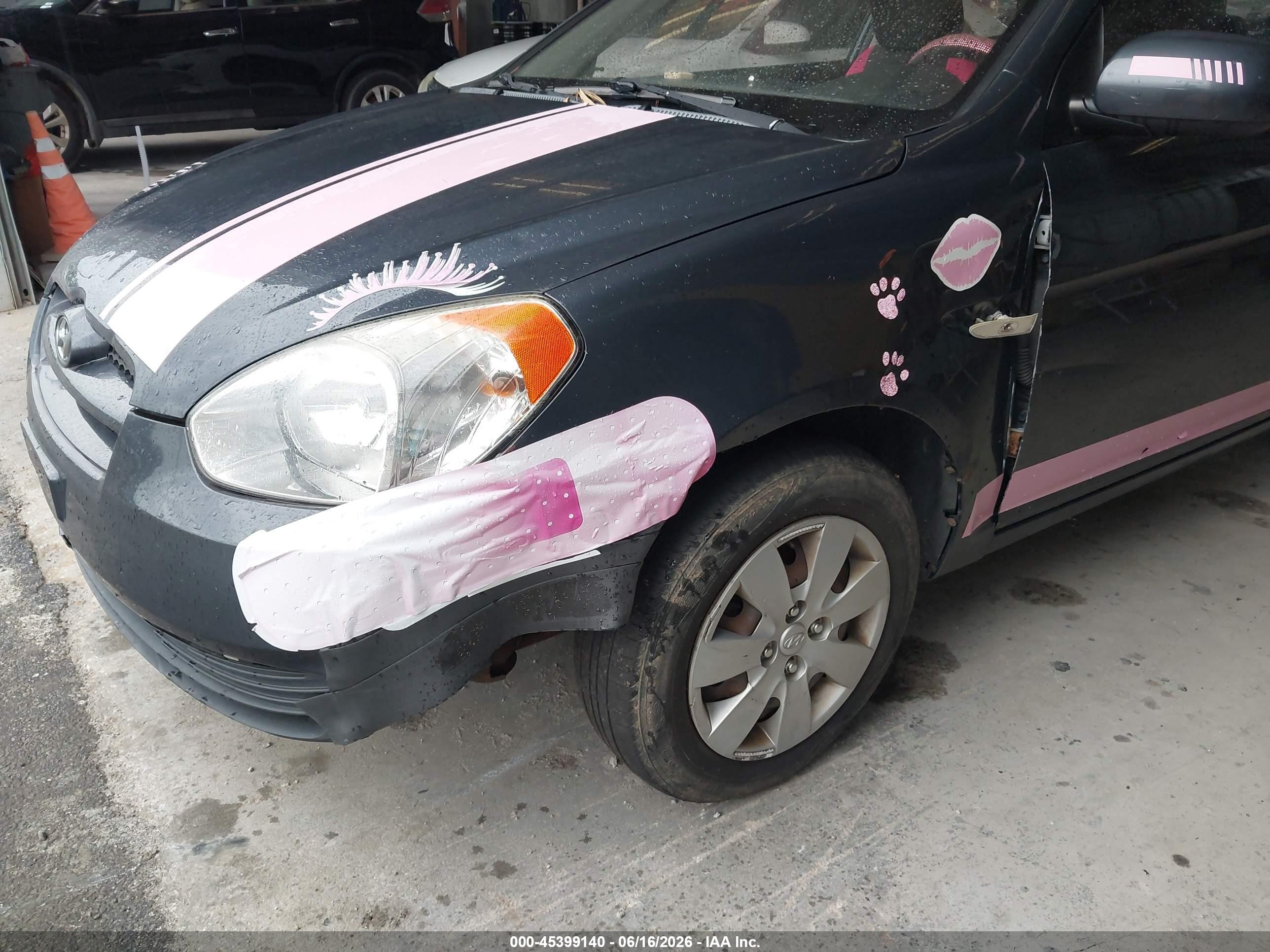 2010 Hyundai Accent Gs Gray vin: KMHCM3ACXAU175812