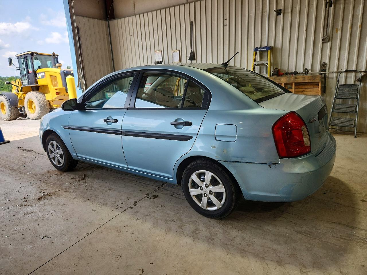 2009 Hyundai Accent Gls Blue vin: KMHCM46C39U298572