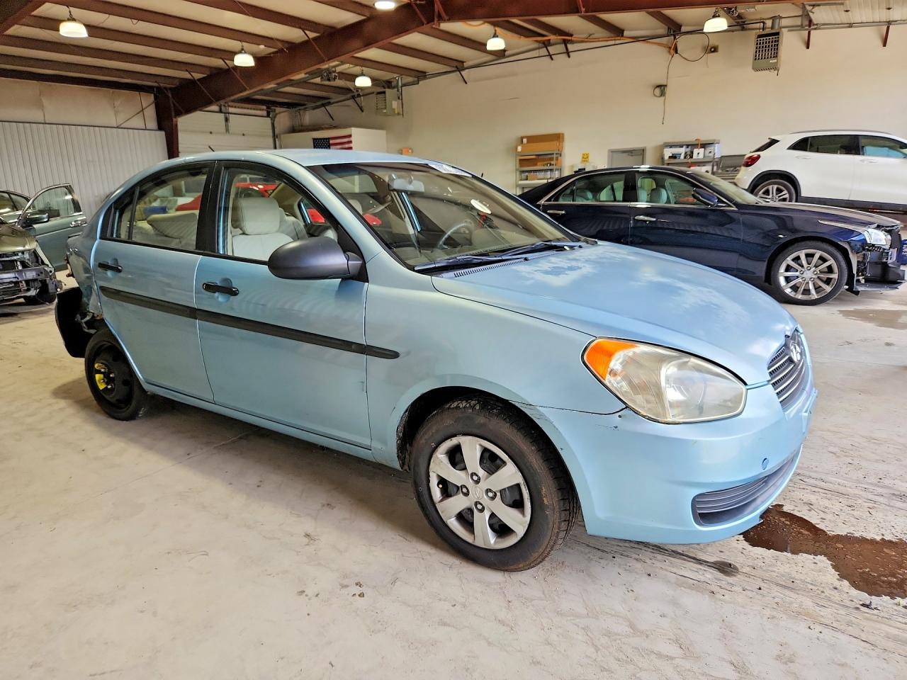 2009 Hyundai Accent Gls Blue vin: KMHCM46C39U298572
