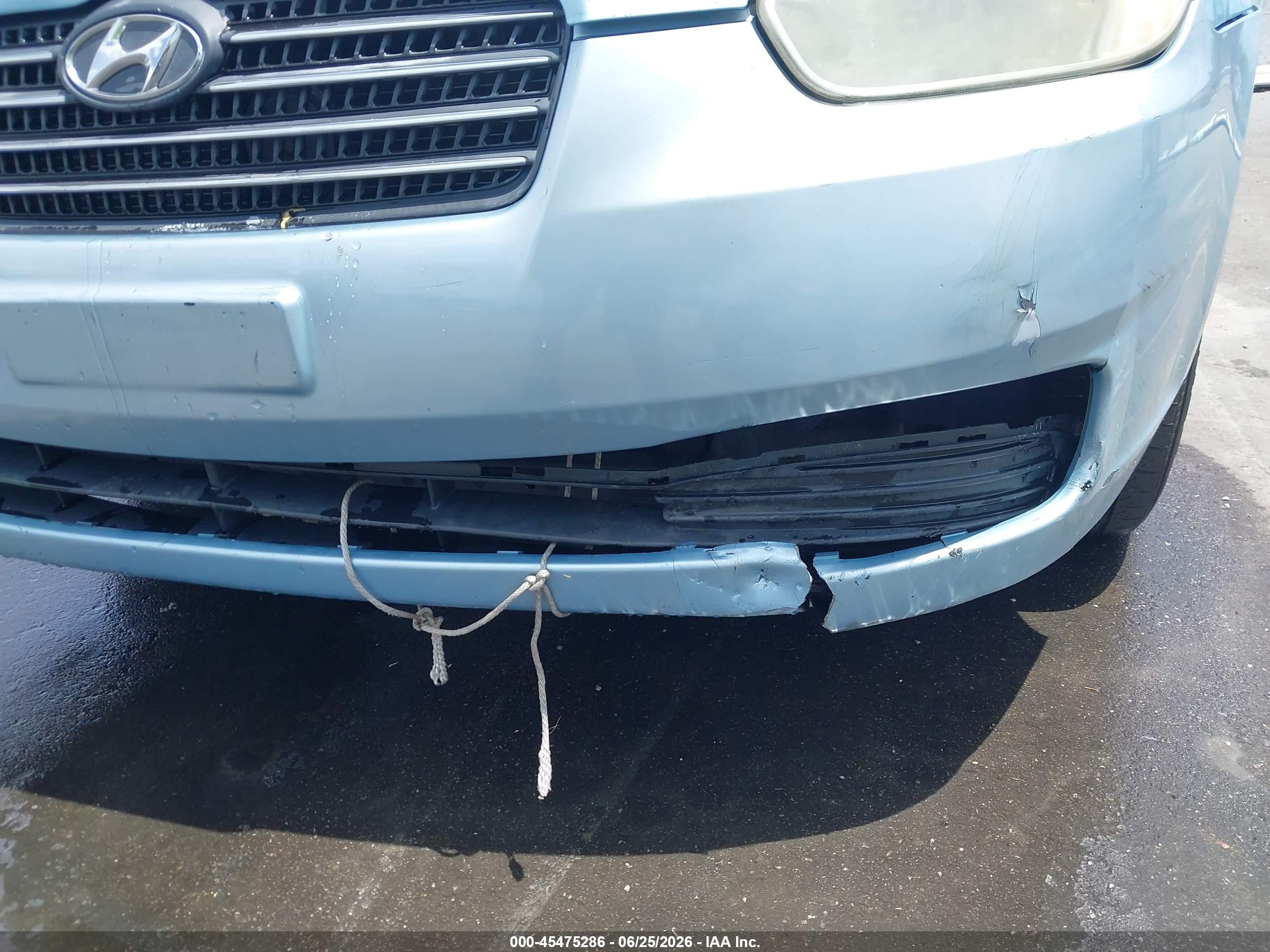 2009 Hyundai Accent Gls Light Blue vin: KMHCM46CX9U293837