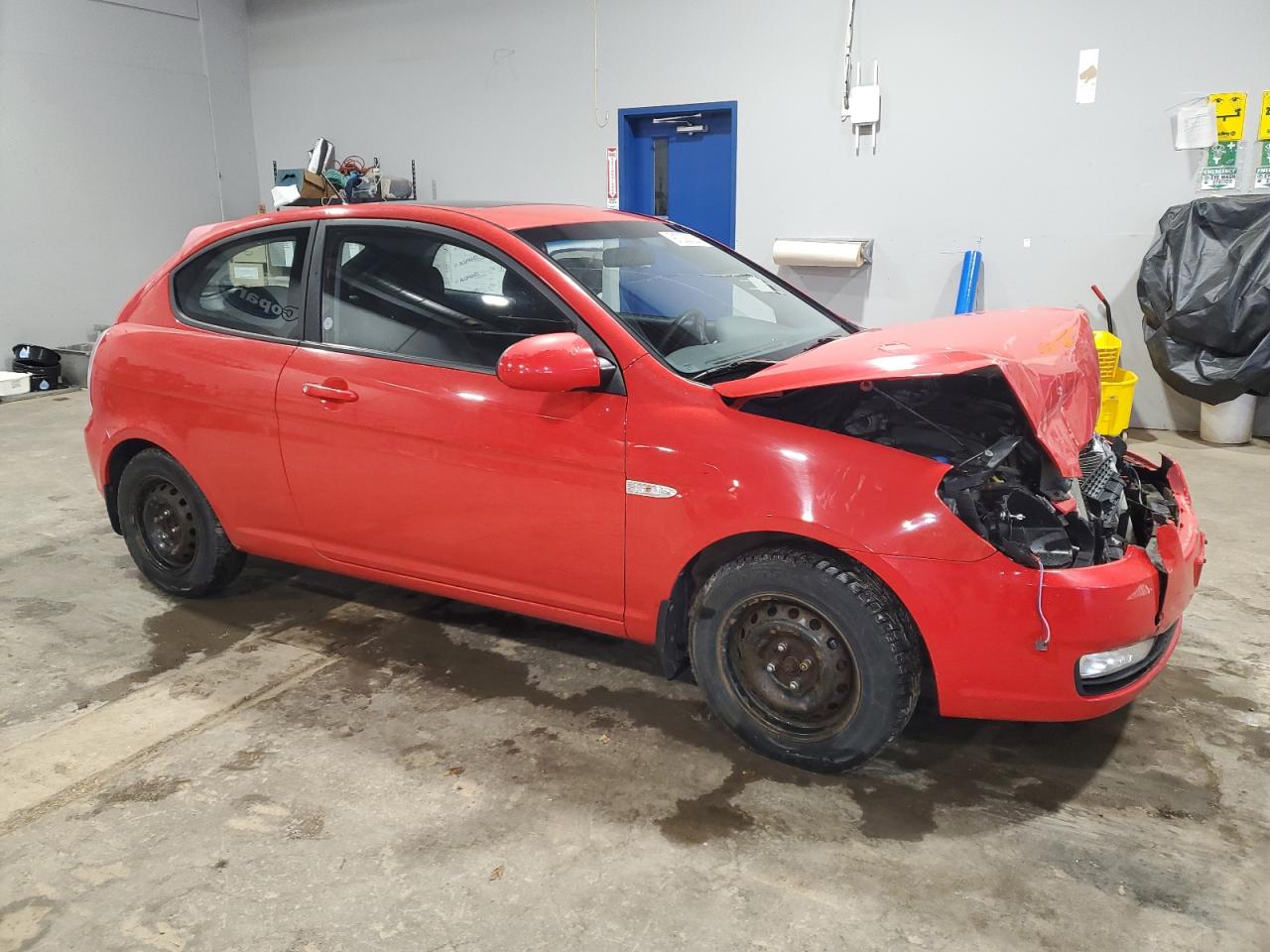 2009 Hyundai Accent Se Red vin: KMHCN35C19U118210