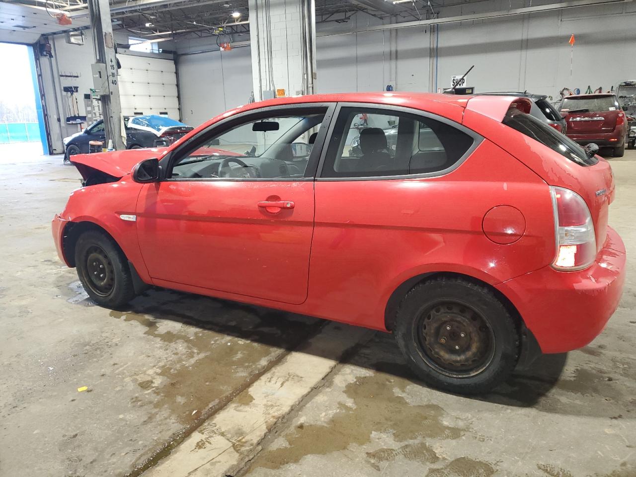 2009 Hyundai Accent Se Red vin: KMHCN35C19U118210