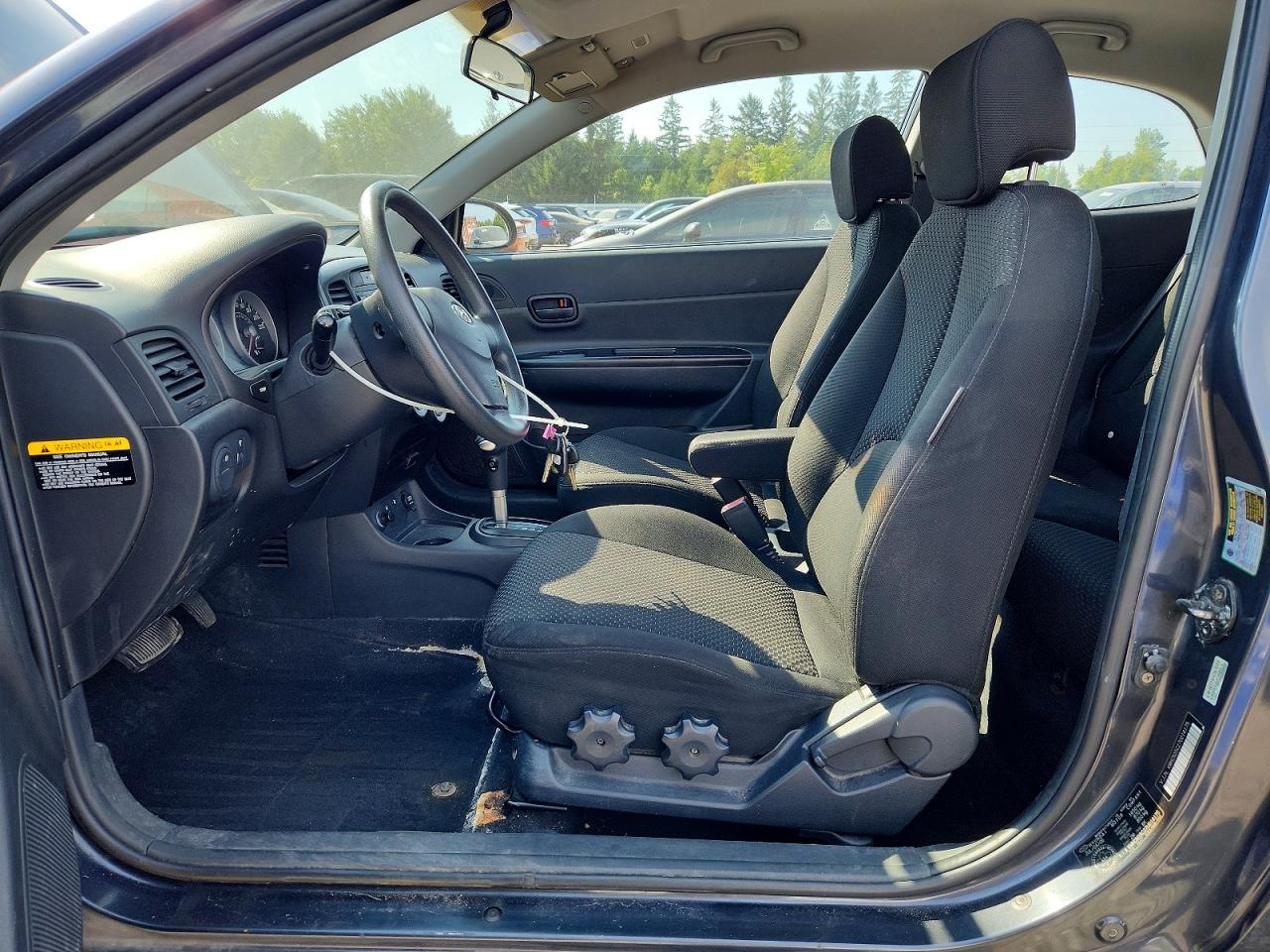 2007 Hyundai Accent Серый vin: KMHCN35C27U014175