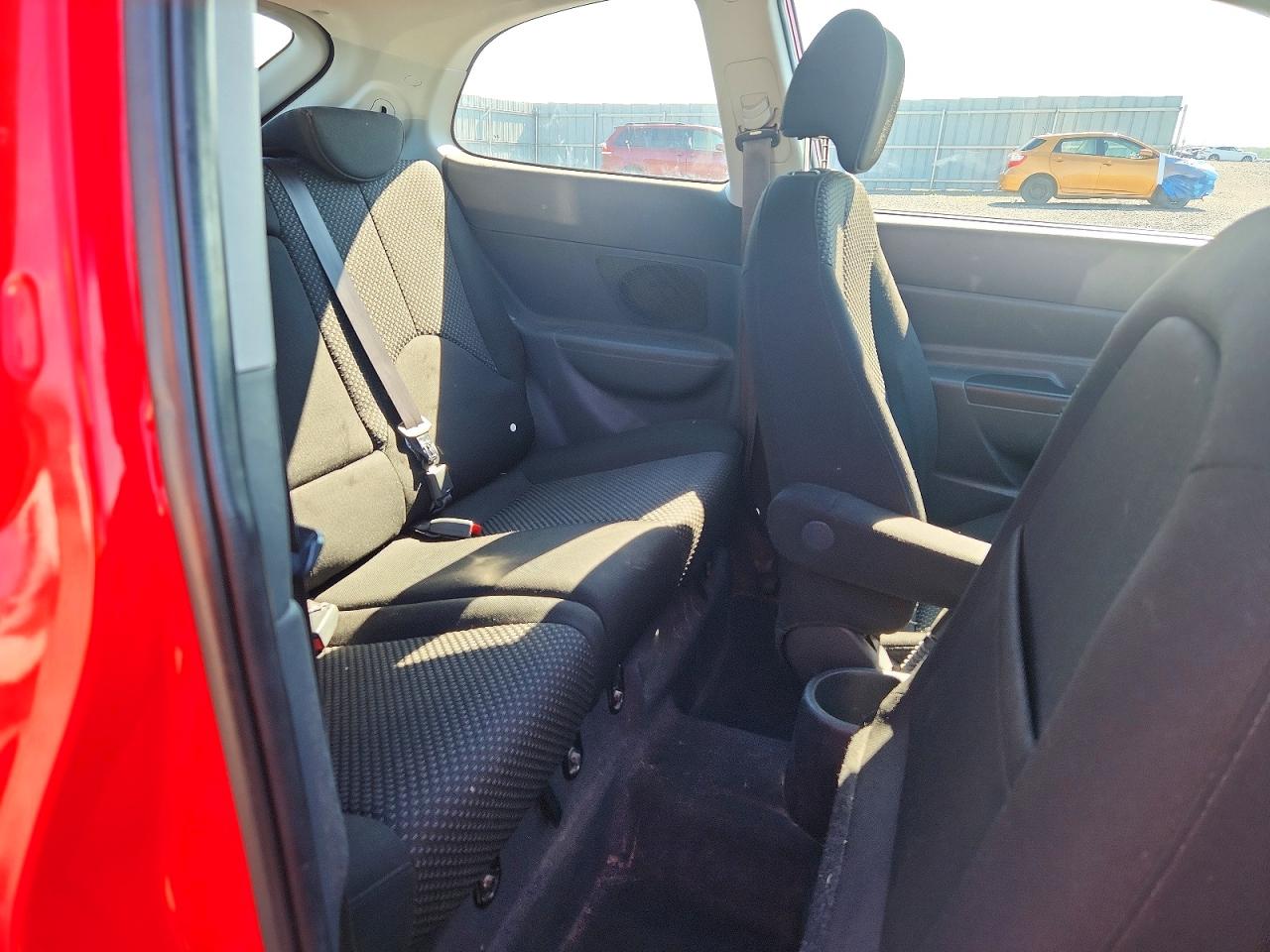 2007 Hyundai Accent Se Red vin: KMHCN35C37U005792