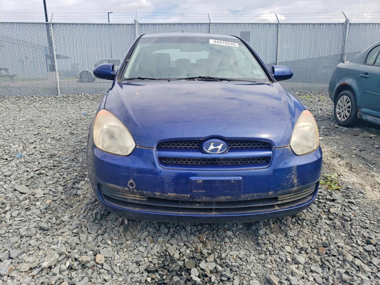 2008 Hyundai Accent Base Синий vin: KMHCN35C68U087051