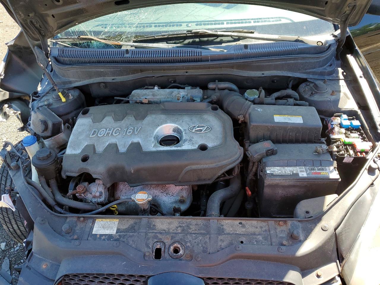 2007 Hyundai Accent Se Black vin: KMHCN36C17U027045