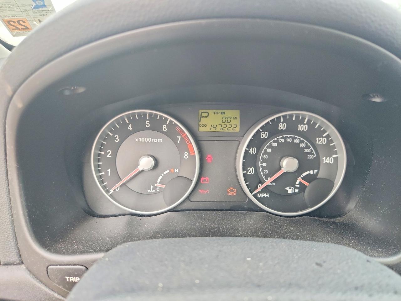 2007 Hyundai Accent Se Green vin: KMHCN36C37U008559