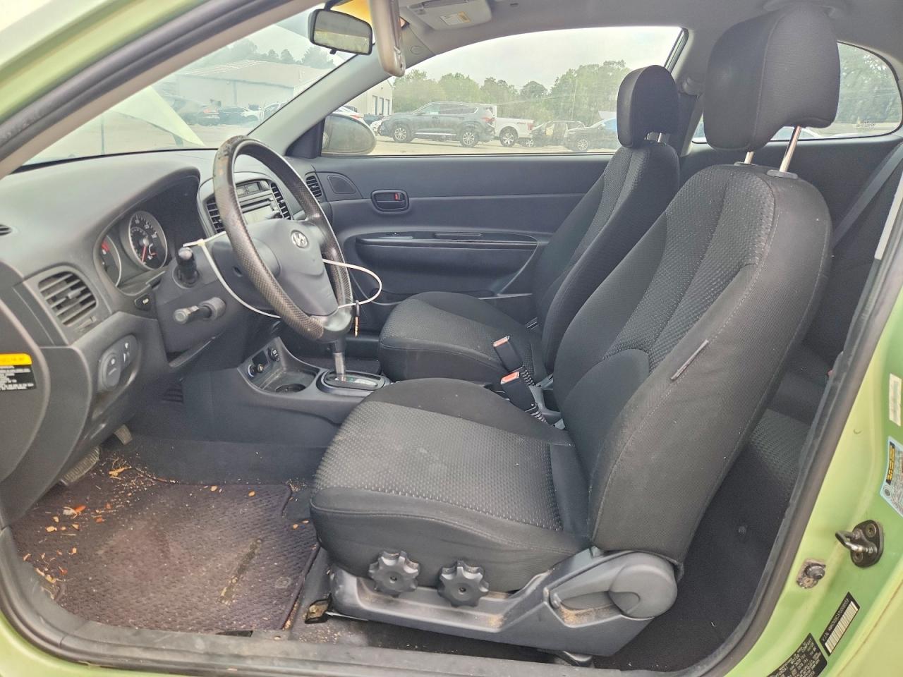2007 Hyundai Accent Se Green vin: KMHCN36C37U008559