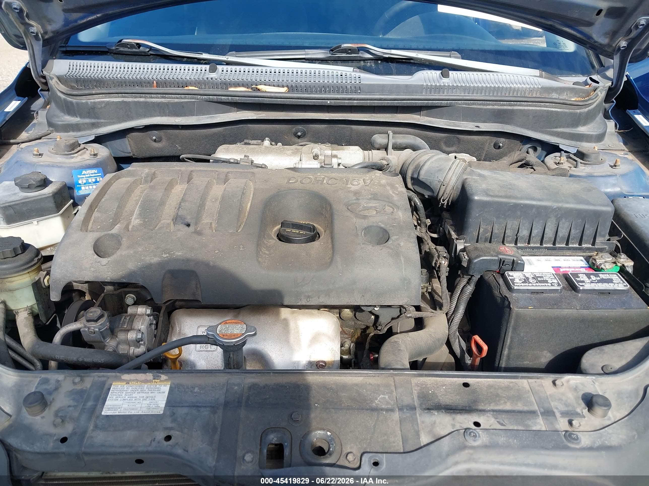 2009 Hyundai Accent Se Blue vin: KMHCN36C39U129899