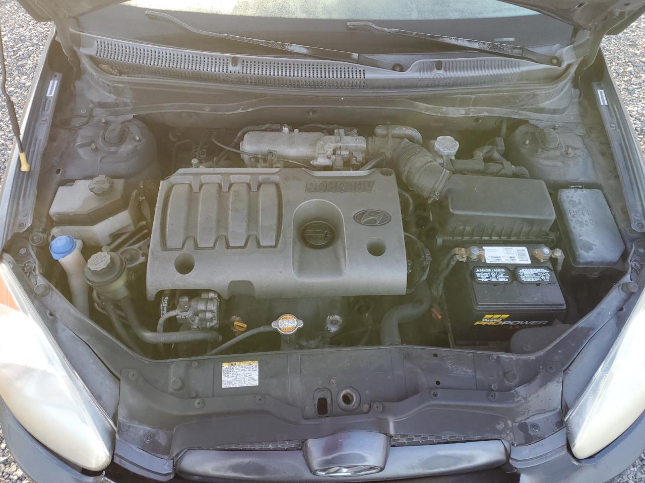 2009 Hyundai Accent Se Gray vin: KMHCN36C49U132844