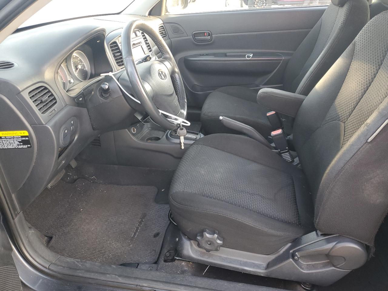 2009 Hyundai Accent Se Gray vin: KMHCN36C49U132844