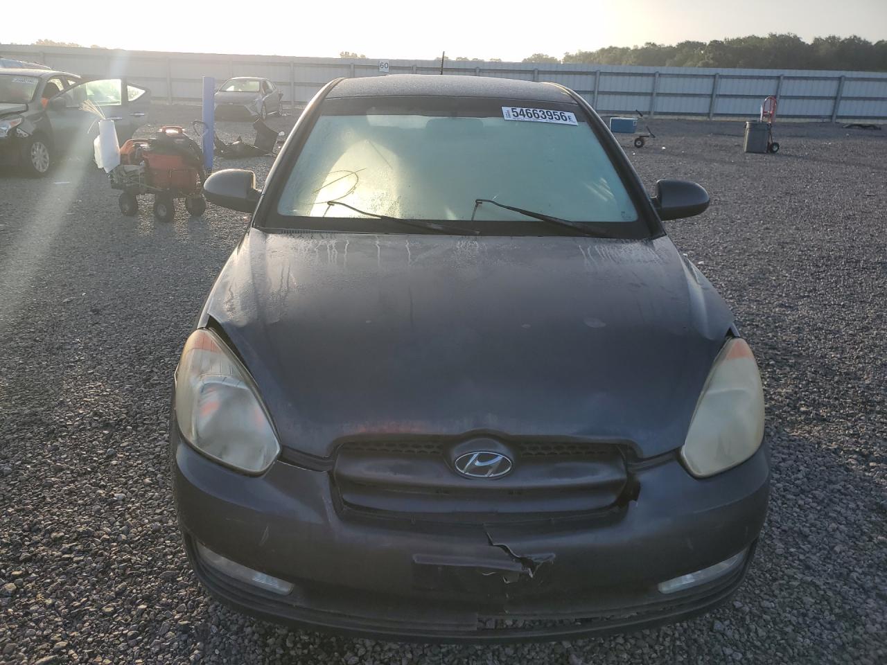 2009 Hyundai Accent Se Gray vin: KMHCN36C49U132844
