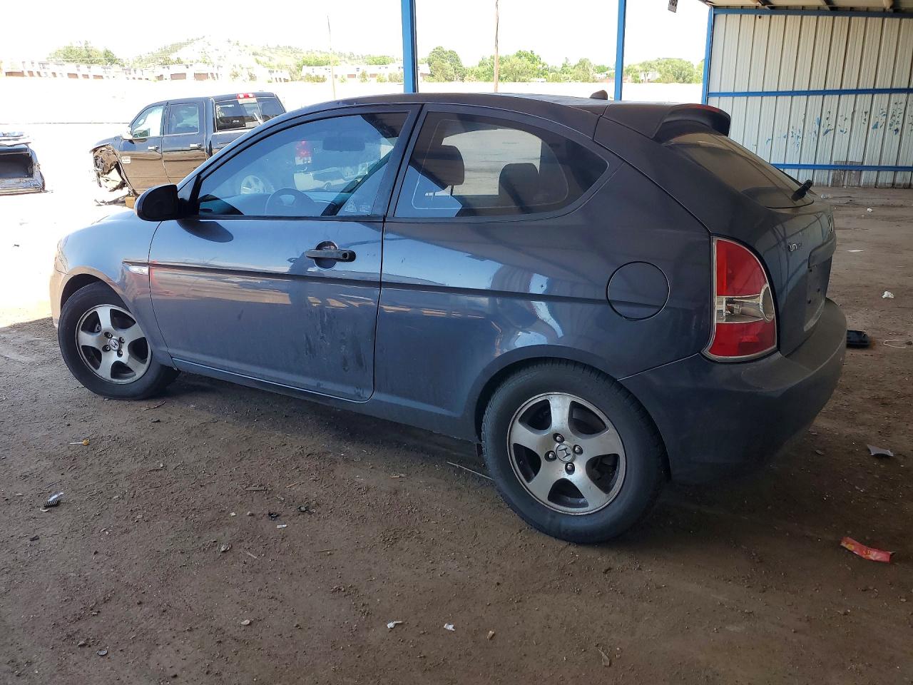 2007 Hyundai Accent Se Угольный vin: KMHCN36C57U044110