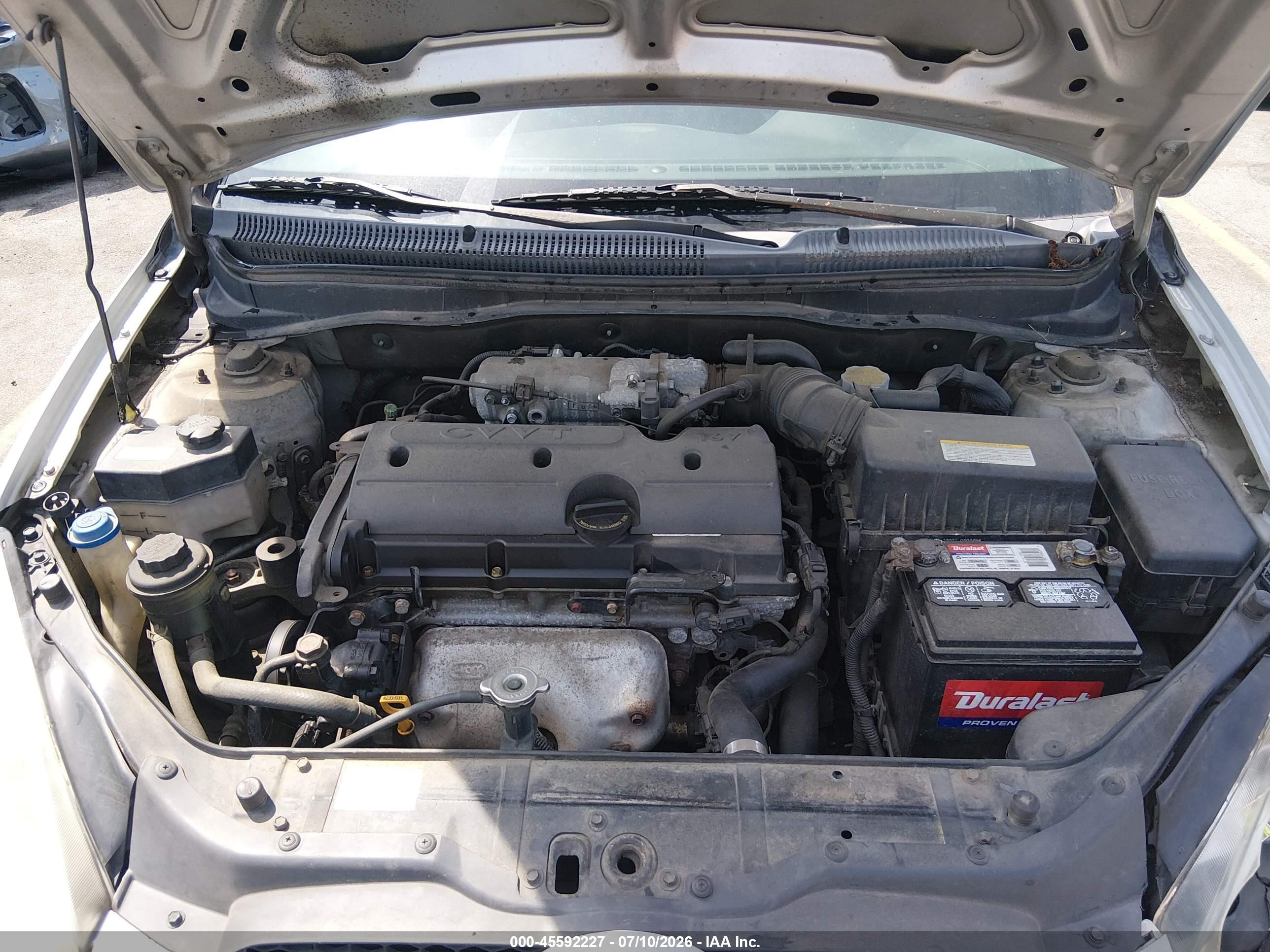 2007 Hyundai Accent Se Белый vin: KMHCN36C97U004807